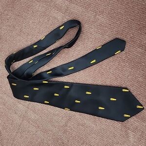 Stewart Title by Warden Brooks LTD - Vintage Neck Tie - Navy Blue